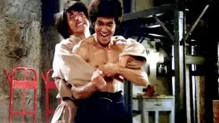 Escenas de Jackie Chan como Extra en peliculas de Bruce Lee