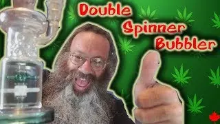 Pot Pipes - Double Spinner Bubbler