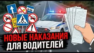 Новые наказания для водителей.