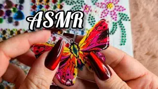 ASMR Fidget Book Sticker Play! 💎 Satisfying Soft Sounds for Deep Sleep