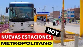 4 Nuevas Estaciones METROPOLITANO hoy