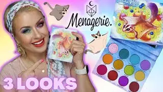 Menagerie Cosmetics SUGAR HIGH Palette Review + 3 LOOKS | Steff's Beauty Stash