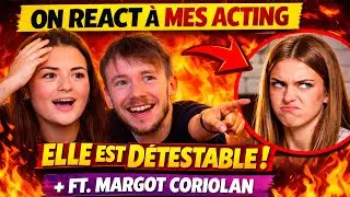 ON R&Eacute;AGIT &Agrave; MES ACTING (je la supporte pas) ft. Margot Coriolan