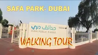 Vlog #4 |Safa Park Dubai | Peaceful Nature Walk with Skyline View & Birds | Travel 2 Explore