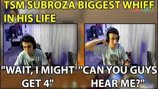 TSM SUBROZA BIGGEST WHIFF IN HIS LIFE | Valorant highlights