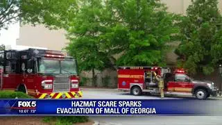 HAZMAT scare sparks evacuation of Mall of Georgia