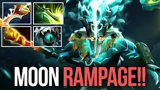 DOTA 2 Juggernaut RAMPAGE!!