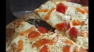 Instant pizza Recipe without Oven No Yeast Instant pizza Dough #youtubeshorts #shorts # viralshots 