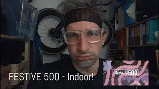 Festive 500 - Indoor! (Zwift, das Alan Rickman-Weihnachtsdouble, die 173km 