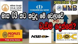 Best Fixed Deposit Rates for 03 Months | BOC | NSB | Sampath Bank | People's Bank | HNB