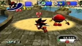 Mario & Sonic at the Olympic Games - Dream Race at the Sandhill Track Course
