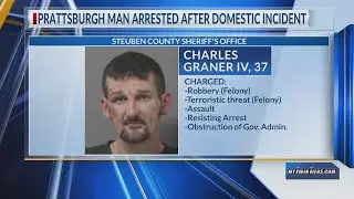 Prattsburgh man arrested on felony charges following domestic incident
