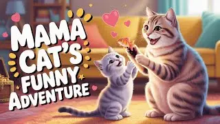 Mama Cat | Baby Cat | Cat Videos | Funny Cat Videos | Cute Cat Animation Story