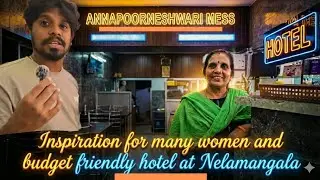 Is THIS the Best Breakfast in Nelamangala? 🥞 Annapoorneshwari Hotel Review| #nelamangala #foodvlog 