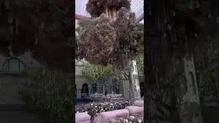 A super pretty mandap decor with dangling crysta💗🤍💗🤍💗🤍💕🤍💕🤍💕🤍💓🤍💓🤍💓.....#wedding