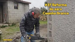 #37 Preparar a Casinha Branca para receber impermeabilizante e isolamento 