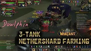 WoW - 3-tank Nethershard farming
