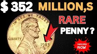 1983-D TOP AMERICAN PENNIES THAT COULD MAKE YOU RICH OVERNIGHT! RARE COIN VALUE