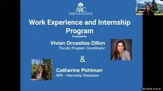 ARC Work Experience and Internship Program