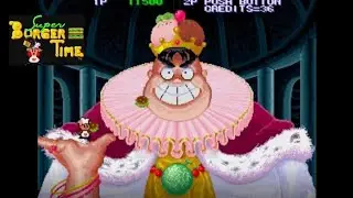 Super Burger Time FULL GAME Arcade Playthrough