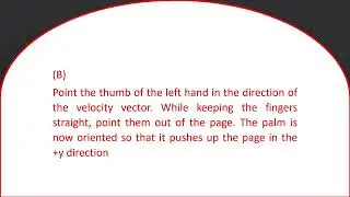 Scholastic Aptitude Test | Magnetism |S.A.T Physics Subject Test | Practice questions and solution|