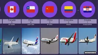 Top 20 National Airlines From Different Countries