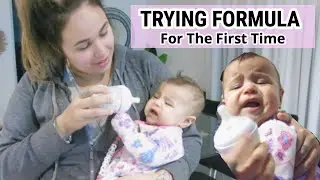 Trying Formula For The First Time