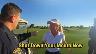 No-nonsense police gives Abusive Karen Reality Check she will not ever forget