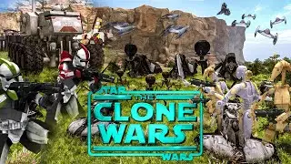 Clone Troopers Defend Against CIS Droid Army - STAR WARS: The Clone Wars | Short Cinematic Film