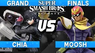 Smash Ultimate Tournament Grand Finals - Chia (Joker / ROB) vs Moosh (Captain Falcon) - S@LT 186
