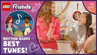 Music Mashup! 🥁🎶 | Best Bits | LEGO Friends Kitchen Rhythm Bands