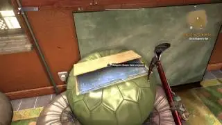 Dying Light Exploding Teddy Easter Egg (Stasis Field Projector)