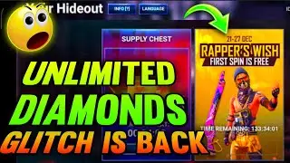 HIDEOUT EVENT UNLIMITED DIAMONDS GLITCH IS BACK 💥 || 100% REAL. #hideoutevent #unlimiteddiamonds