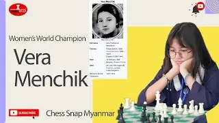 #Vera Menchik The first Chess Olympiad is held Vera Menchik becomes the first Women's World Champion
