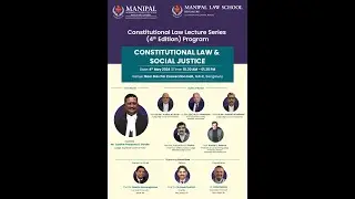 MANIPAL LAW SCHOOL : Constitutional Law & Social Justice : MAHEBLR
