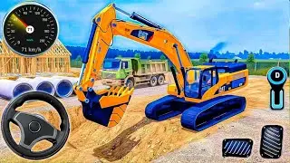 🚧  JCB City Road Construction Simulator 3D🚧 - City Road Construction 3D Android Gameplay Z3NGAMERZ