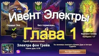 Хроники Хаоса Карнавал Теней Глава 1 (Карта 1) ивент на Электру
