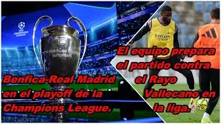 Real Madrid vs Benfica en playoff