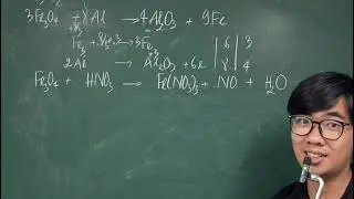Fe3O4 + Al - Al2O3 + Fe , Fe3O4 + HNO3 - Fe(NO3)3 + NO + H2O