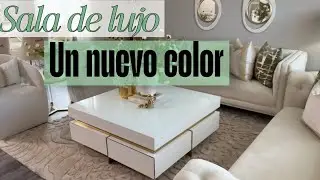 Decoración de lujo en la sala !Despues de Navidad 