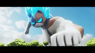 Beerus Meets Meowscles - Fortnite Animation (Dragon Ball)