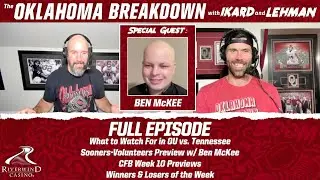 OU-Tennessee Preview w/ Ben McKee + CFB Week 10 Previews, World Series Tied 2-2 & 5-0 OKC Thunder