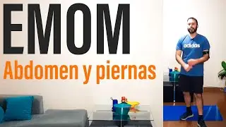 EMOM 12 MINUTOS Abdomen y piernas / Educación Física en casa