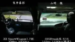 AlfaRomeo 33 SW 1.7IE vs Peugeot 405 Break S16 Vol.2