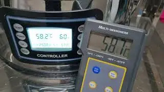 Cuve de brassage Klarstein 30L – Test sonde température