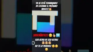 GALAXY S23 ULTRA Vs S22 ULTRA!!! pronto.. 🤯🤯🤯 #s23ultra #s22ultra #android #samsung #trendingshorts