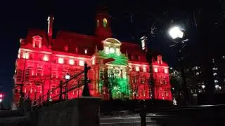 Christmas 2018 at Place Jacques Cartier, Montreal.