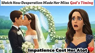 Watch How Desperation Made Her Miss God's Timing. #christiananimation #truelifestory 