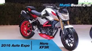 Hero XF3R Concept - Auto Expo 2016 | MotorBeam