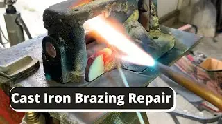 Cast Iron Brazing Repair